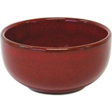 Artistica Stoneware Round Bowl Rective Red 115x55mm EA