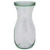 Weck Bottle Glass Jar w Lid 60x140mm Cap 290ml CT 6