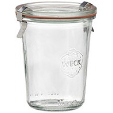 Weck Glass Jar w Lid 60x80mm Cap 160ml EA