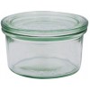 Weck Glass Jar w Lid 80x47mm Cap 165ml CT 12
