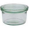 Weck Glass Jar w Lid 80x47mm Cap 165ml EA