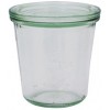 Weck Glass Jar w Lid 80x87mm Cap 290ml CT 6