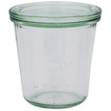 Weck Glass Jar w Lid 80x87mm Cap 290ml EA