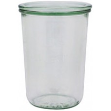 Weck Glass Jar w Lid 100x147mm Cap 850ml EA