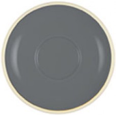 Brew Saucer Steel Blue White Matt Suit 0445 PK 6