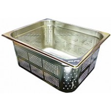 Gastronorm Pan  18/10 1/2 Size 150mm Perforated (EA)