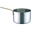 Miniature Saucepan 50x30mm18/10 w Brass Handle EA