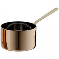 Miniature Saucepan 50x30mm Copper w Brass Handle EA