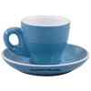 Sky Blue and White Espresso Cup 80ml PK 6