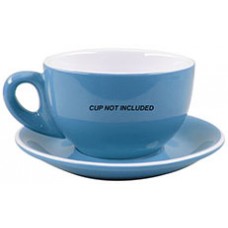 Sky Blue and White Cappuccina Saucer Suits 91084  PK 6