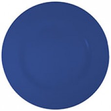 Superware Melamine Dk Blue Round Plate Rim 260mm EA
