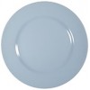 Superware Melamine Pastel Blue Round Plate Rim 165mm EA