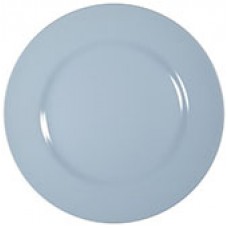 Superware Melamine Pastel Blue Round Plate Rim 165mm EA