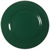 Superware Melamine Green Round Plate Rim 165mm EA