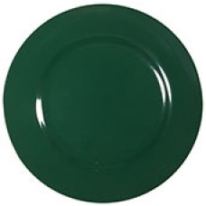 Superware Melamine Green Round Plate Rim 165mm EA