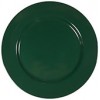 Superware Melamine Green Round Plate Rim 230mm EA