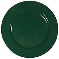 Superware Melamine Green Round Plate Rim 230mm EA