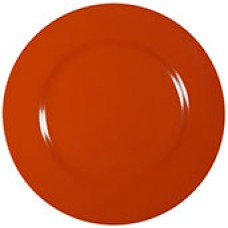 Superware Melamine Red Round Plate Rim 165mm EA