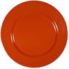 Superware Melamine Red Round Plate Rim 230mm EA