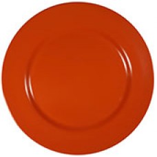 Superware Melamine Red Round Plate Rim 230mm EA