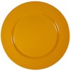 Superware Melamine Dk Yellow Round Plate Rim 230mm EA