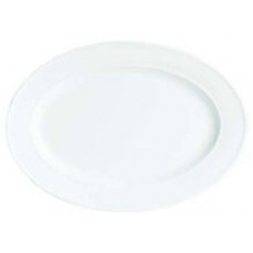 Duraceram Oval Plate Wide Rim 255mm CT 36