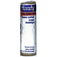 Heavy Crepe Bandage Handy 15cm x 2.3m EA