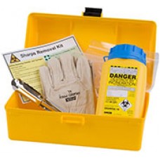 Kit Sharps Removal Standard Complete Port Yellow Case EA