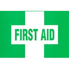 Label FIRST AID KIT Med 130x90mm EA
