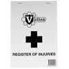Book Viritex Register of Injuries Duplicate EA