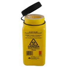 Sharps Container 1.4ltr Screw Cap w Insert EA