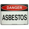 Sign Danger Asbestos PP 300x225mm EA