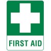 Sign First Aid 300x225mm Polyprop EA