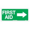 Sign First Aid 300 x 140mm Polyprop EA