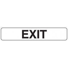 Sign EXIT Decal 300x100mm Adhesive EA