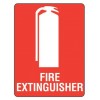 Sign Fire Extinguisher 240x180mm Self Adhesive EA