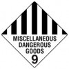 Sign Misc Dangerous Goos Metal 270x270mm EA