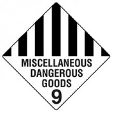 Sign Misc Dangerous Goos Metal 270x270mm EA