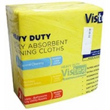 Vistex Cleaning Cloth Yellow 40 x 38 Sh PK 25