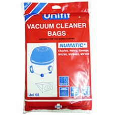 Numatic Henry Uni 68 Vacuum Bag PK 10