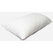 Quilted Cotton Pillow Protector w Zip 48 x 73mm EA