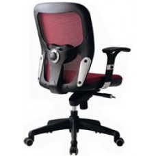 YSD Office Chair Denmark Mesh Burgandy EA