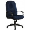 YSD Exec Chair Houston Lever Tilt Fabric Blue EA