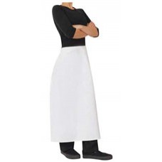 White Waiters Apron With Pocket 575 Cotton Drill 70x86cm (EA)