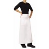 White Continental Waiters Apron 575 Cotton Drill 70x86cm (EA)