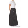 Black Continental Waiters Apron With Pocket 575 Cotton Drill 70x86cm (EA)