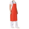 PVC Bib Apron 70 x 86cm Red (EA)