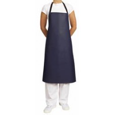 PVC Bib Apron 70 x 86cm Navy Blue (EA)