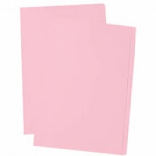 Marbig Manilla Folders Foolscap Pink PK 20