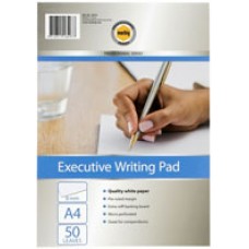 Marbig Executive Writing Pad A4 50 Leaf (EA)